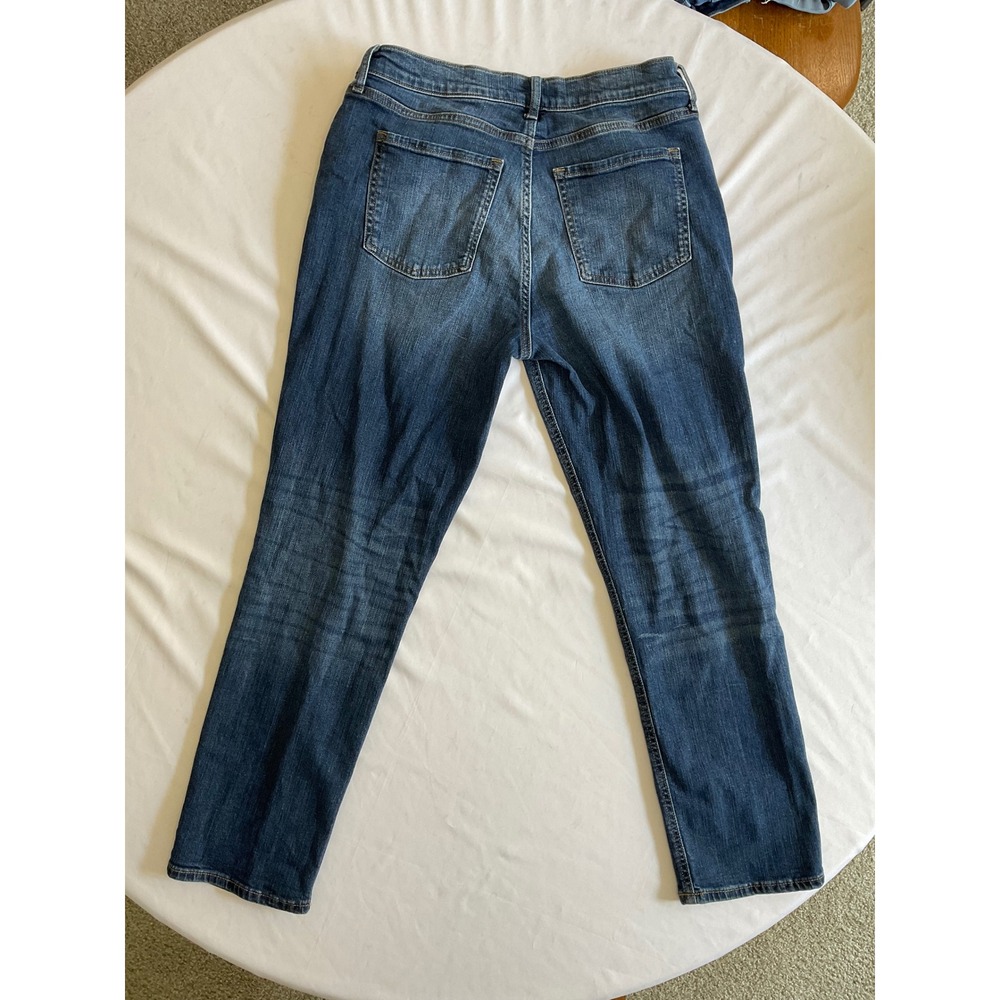 Banana Republic Girlfriend Jeans Womens 29/8 Medium Wash Denim Blue G 135 - Picture 4 of 4